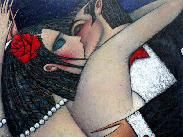 Tango Kiss by Andrei Protsouk